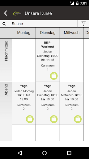 RehaGym Aktiv & mobil Screen 3