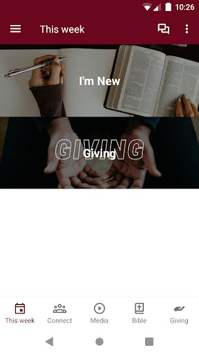 Android application Holy Living Christian Center screenshort