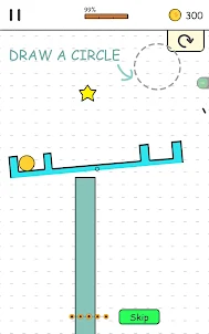 Draw & Roll: Physics Puzzler