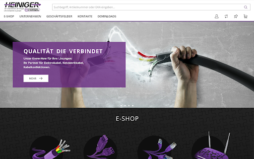 Heiniger Kabel AG Screen 2