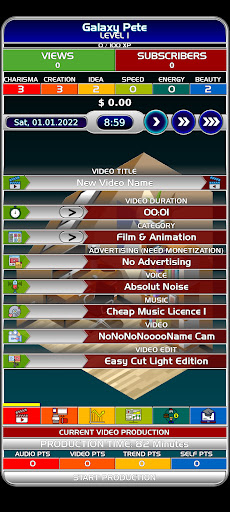 MyTube Idle Clicker Story Screen 2