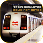 Cover Image of ダウンロード DelhiNCRメトロトレインシミュレーター2020  APK