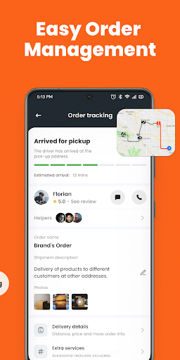 Senpex Client Screen 3