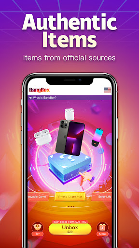 Android application BangBox screenshort
