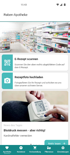 Android application Raben-Apotheke screenshort