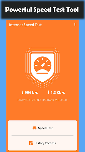 Android application Speed Test - Test WiFi Speed screenshort