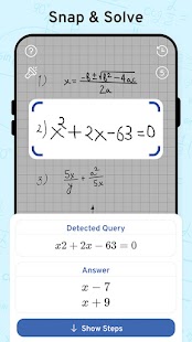 Math Scanner - Math Solutions Screenshot