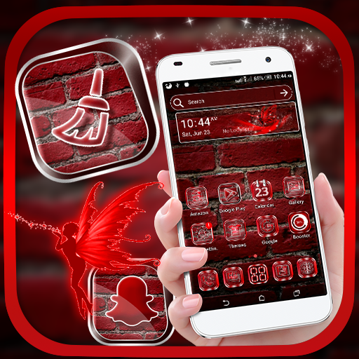 Red Brick Launcher Theme logo