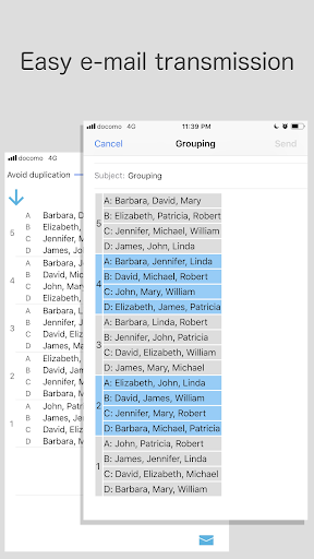 Non-overlapping Grouping Pro Screen 2