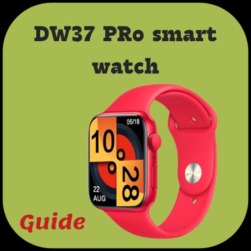 DW37 PRo smart watch guide logo