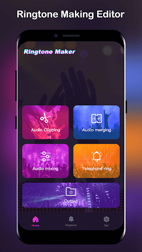 Android application Ringtone Maker Music Editor screenshort