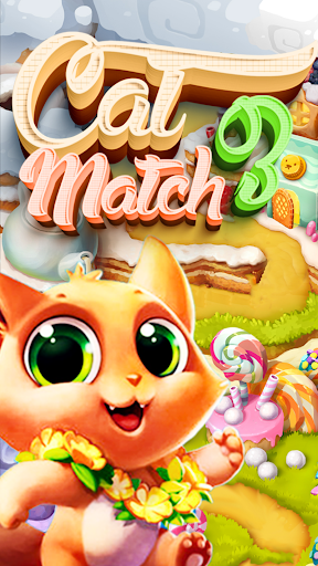 Android application JellyCat - Match 3 screenshort
