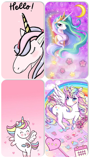Unicorn Wallpaper Screen 2