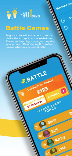 Android application LastWonStanding_V2 screenshort