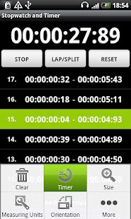 Talking Stopwatch & Timer Pro Screenshot