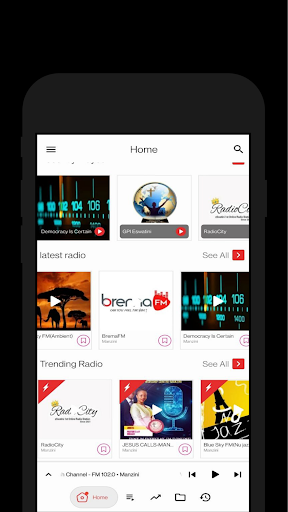 Android application Eswatini Radio Stations screenshort