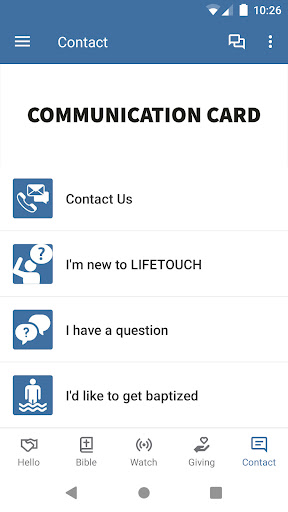 Life Touch Community Church Screen 3