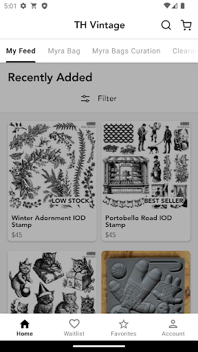 Android application TH Vintage screenshort