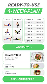 FitCoach: Fitness Coach & Diet apkpoly screenshots 4