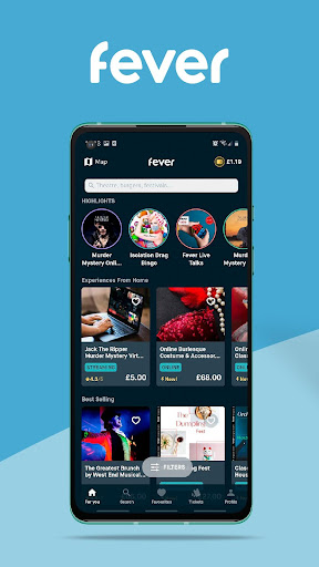 Fever: discover local events, book tickets & enjoy 5.5.10 screenshots 1