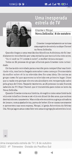 Informativo Mundial dasMissões Screen 3