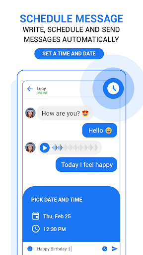 Screenshot of Messages - Text Messages + SMS