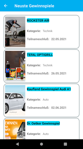 Gewinnspiel Fieber Screen 3
