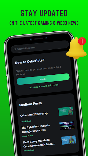 Cyberlete Screen 2