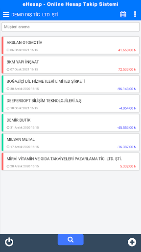eHesap Screen 2