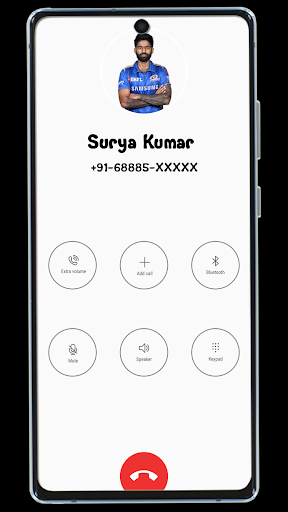 Android application Surya Kumar Yadav Video call screenshort