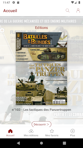 Batailles & Blindés Magazine Screen 3