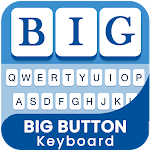 Cover Image of 下载 Big button keyboard - Big keys for easy typing 1.3 APK
