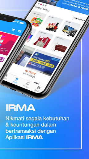 IRMA - pulsa paket data dan be Screen 2