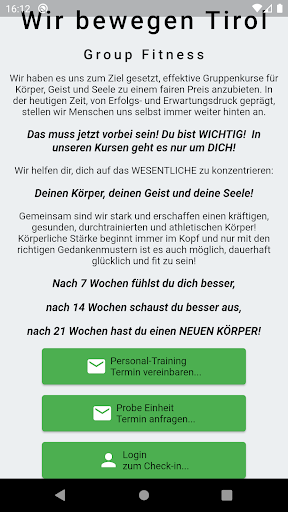 Android application WBT Portal screenshort