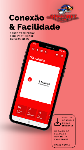Android application Speednet_Sto Cliente screenshort