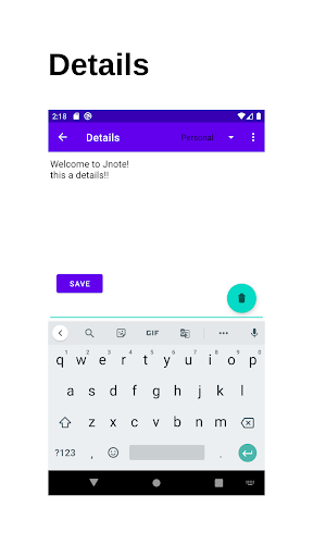 Jnote Screen 2
