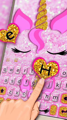 Pink Unicorn Cat Theme Screen 2