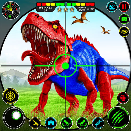 Wild Dinosaur Hunting Zoo Game 1.78 Icon