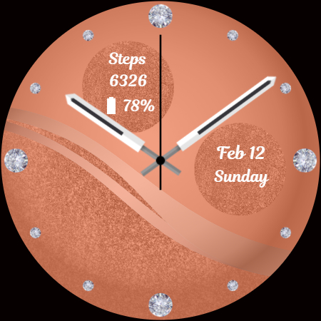 Diamond Wear OS screenshot 21