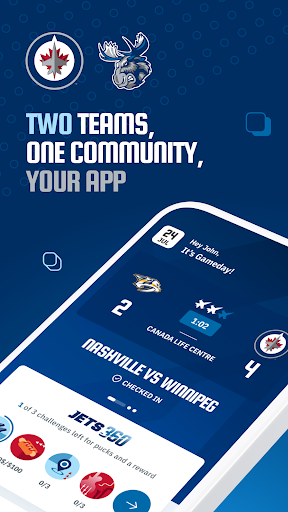 Android application Winnipeg Jets screenshort