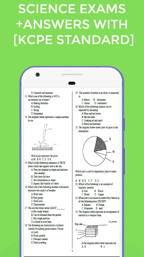 Android application Kcpe Science [Exams+ Answers] screenshort