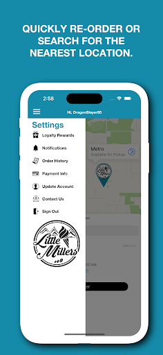 Android application Little Millers screenshort