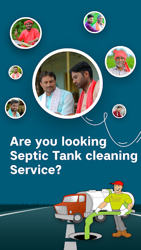 Android application Septic Tank Service System screenshort