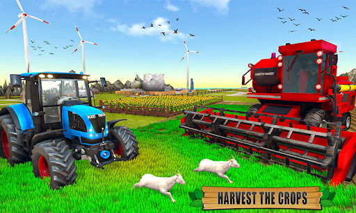 Tractor Driving Game: Farm Sim screenshots 1
