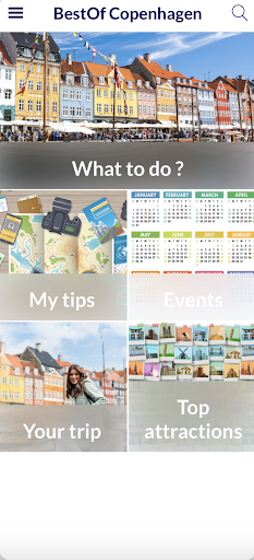 Android application BestOf Copenhagen screenshort