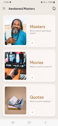 Android application Awakened Masters screenshort