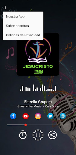 Jesucristo Radio Screen 2