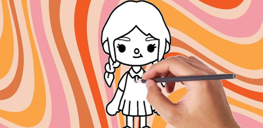 Toca L Coloring Book Boca 1 APK + Мод (Unlimited money) за Android