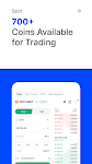 screenshot of BingX Trade BTC, Buy Crypto