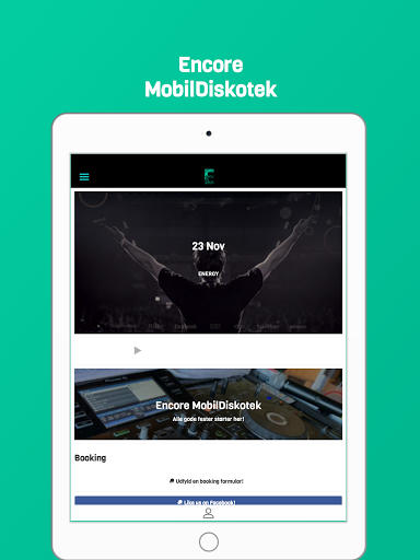 Encore MobilDiskotek Screen 3